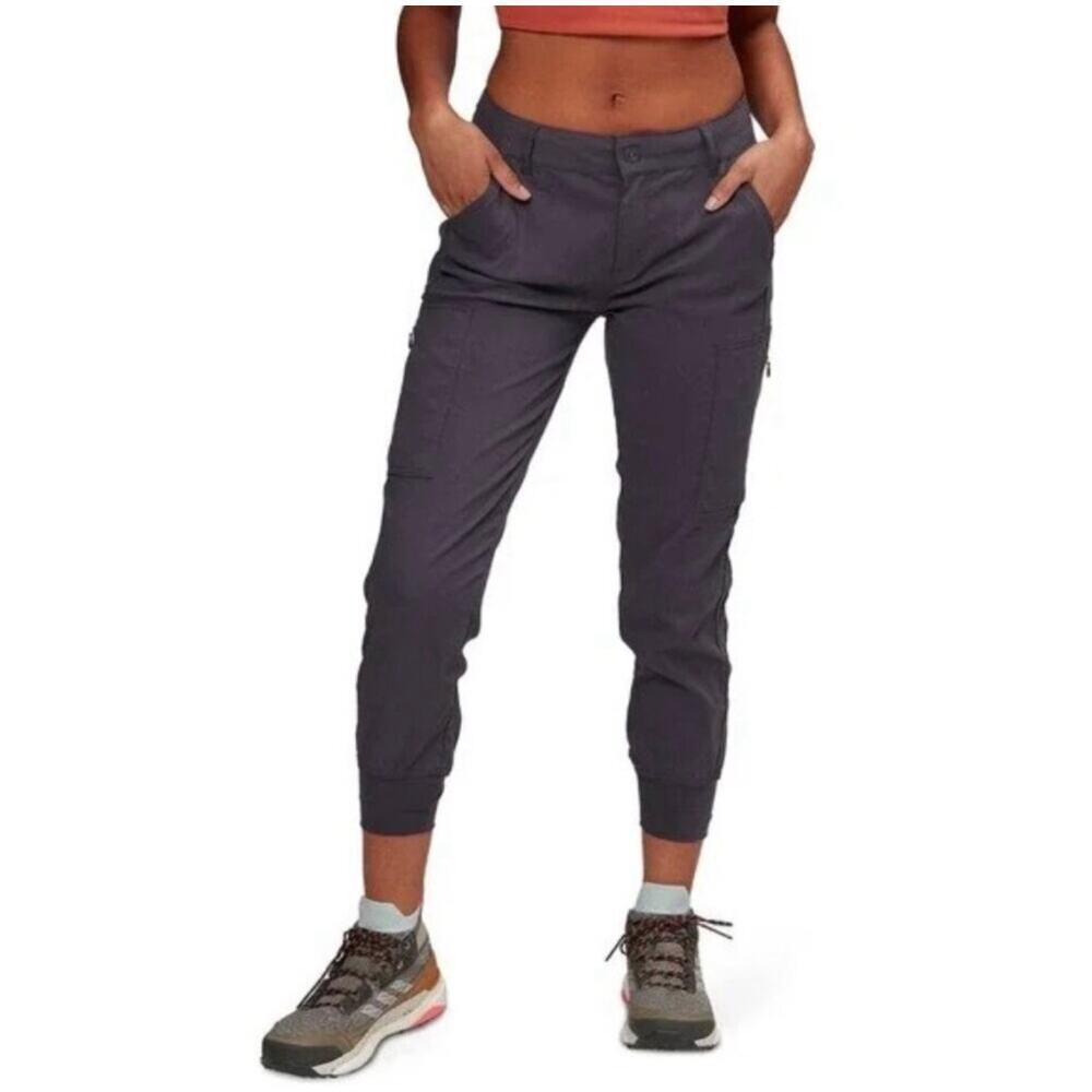 Prana Sky Canyon Gray Joggers Womens Size 4 *EUC Hiking Climbing